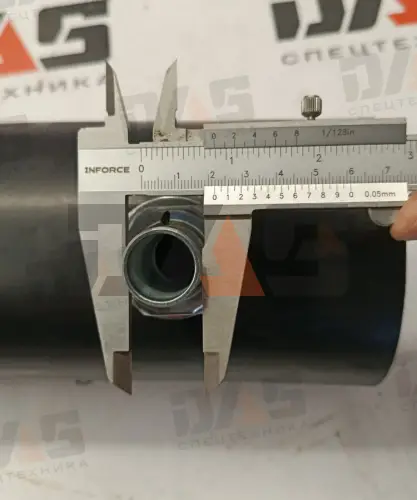 Патрубок интеркуллера D=95х110мм, L=350мм CDM855