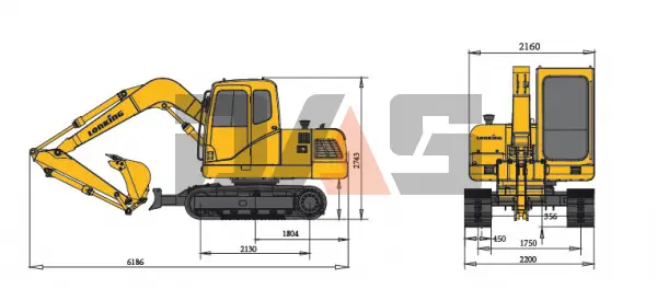 Экскаватор Lonking CDM6035 купить в Томске