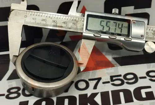 Дефлектор отопителя в панель (круглый) D50